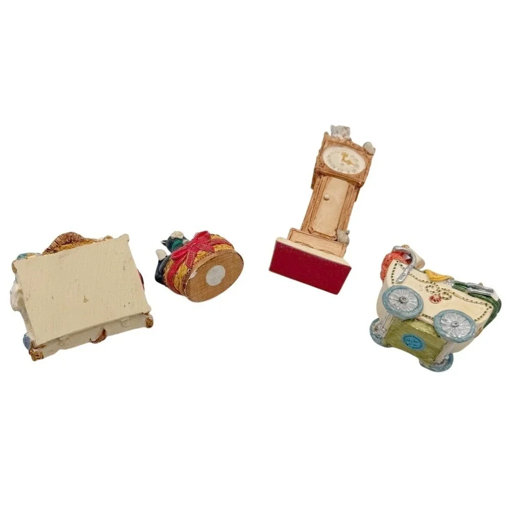 Vintage 1990s Peter Fagan Colour Box Cat Figurines Hand Painted Scotland Lot 4